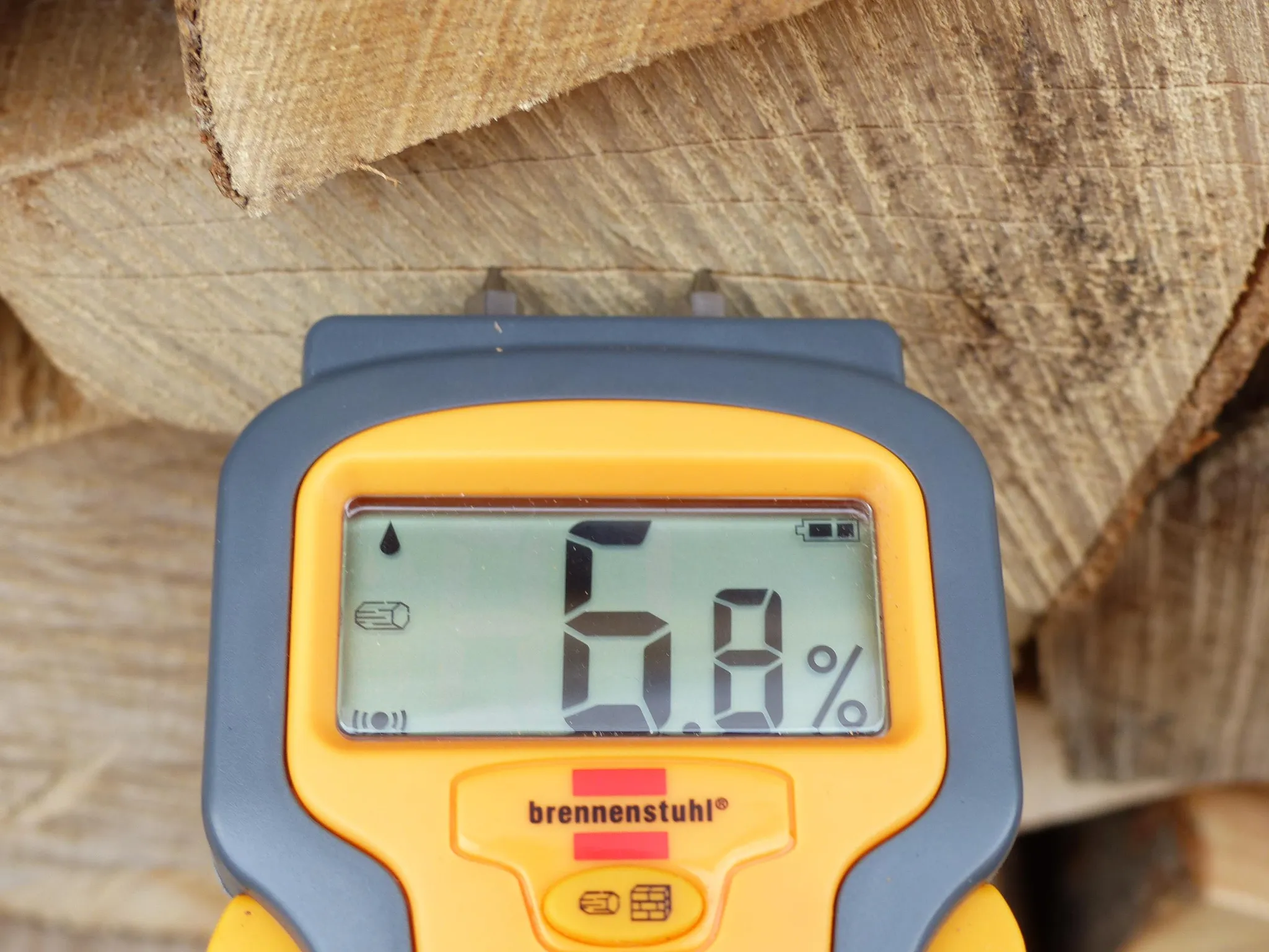 1,6 SRM Kaminholz Brennholz Buche Trocken, Sofort Verwendbar, 25Cm – Bild 2