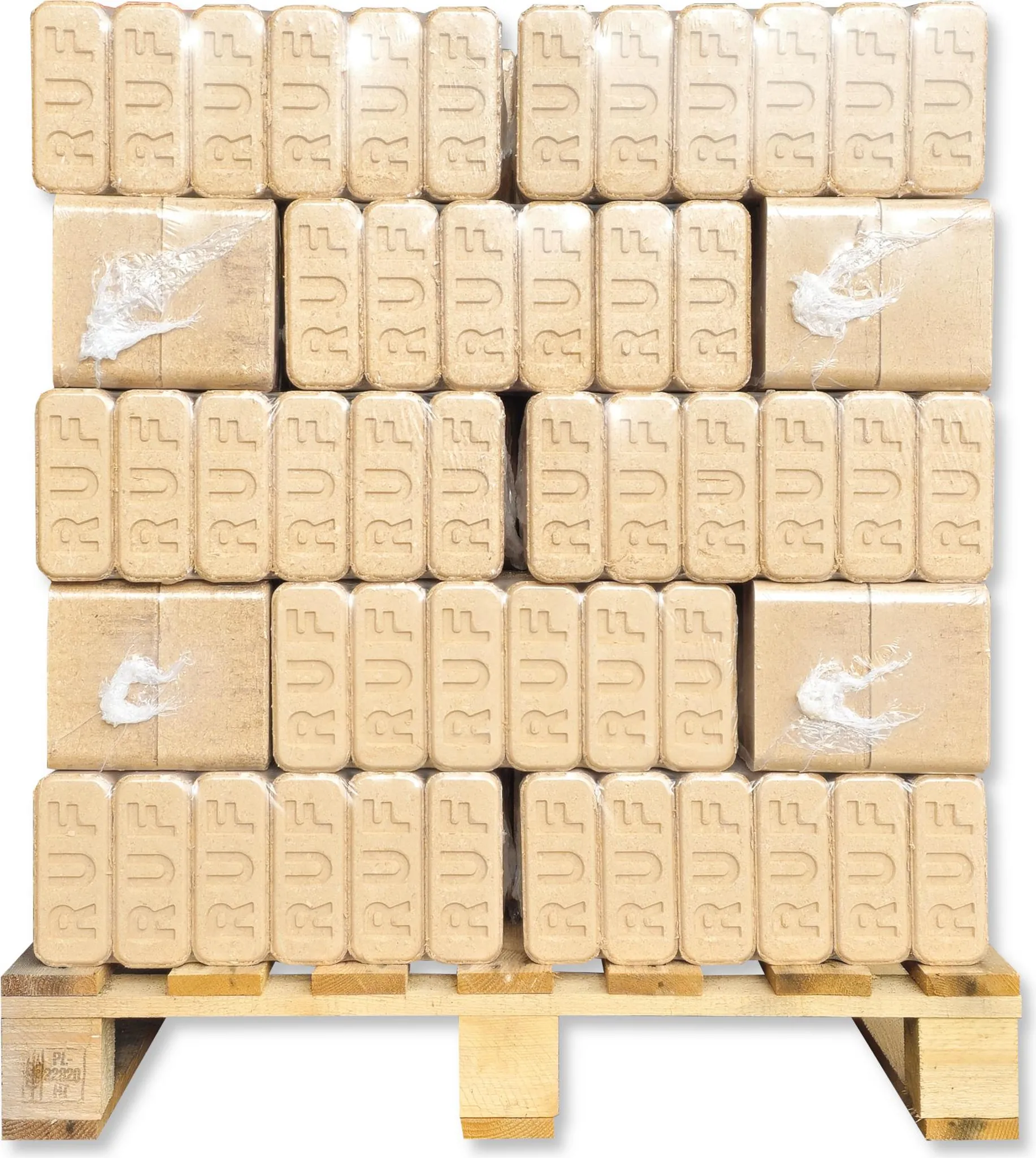 600 kg RUF Briketts Hartholzbriketts aus Buche und/oder Eiche - 60 x 10 kg Holzbrikett auf Palette - Energie Kienbacher – Bild 2