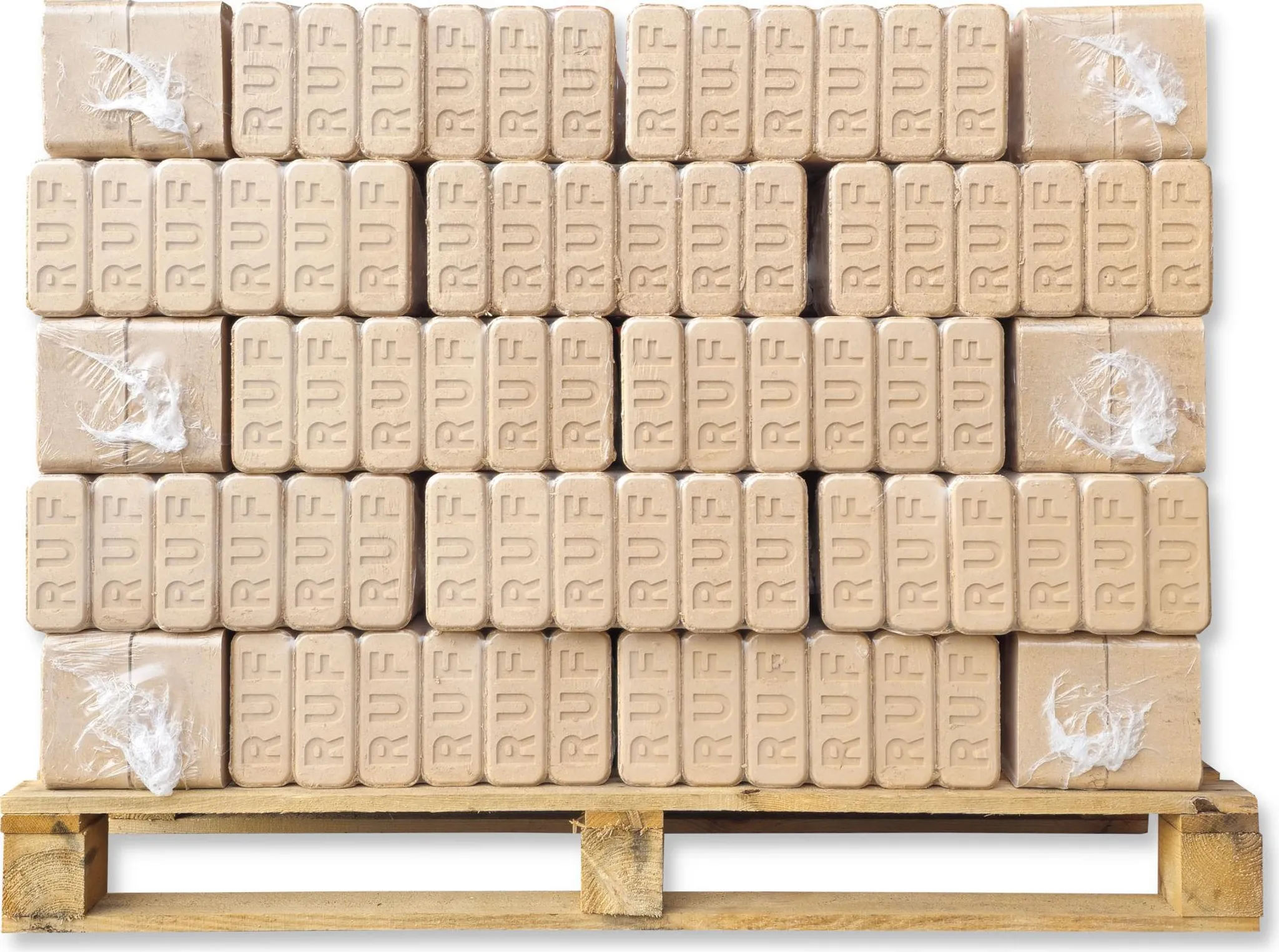 600 kg RUF Briketts Hartholzbriketts aus Buche und/oder Eiche - 60 x 10 kg Holzbrikett auf Palette - Energie Kienbacher – Bild 3