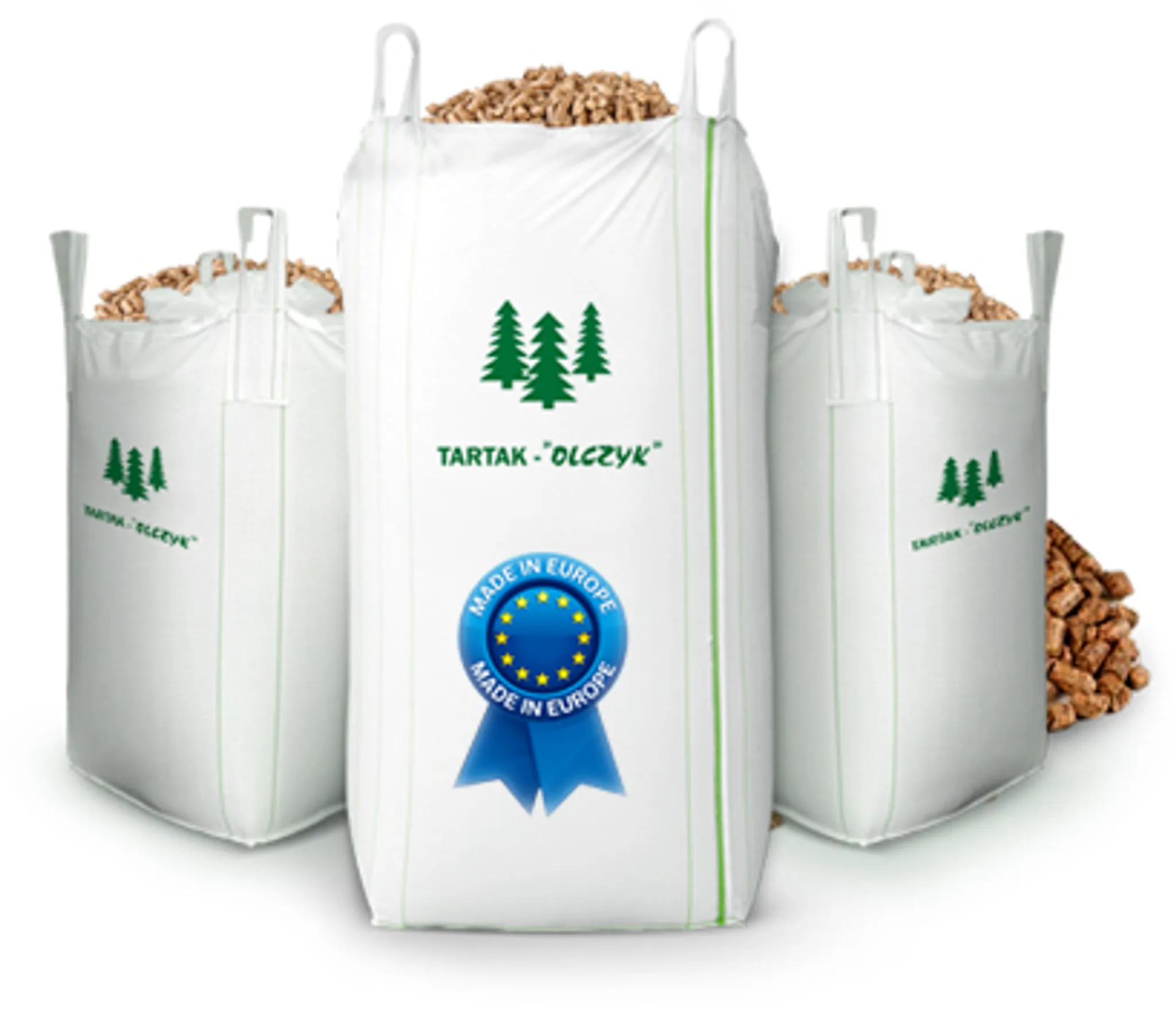 Olczyk Pelletpalette 65 Säcke 975 kg er Holzbrennstoff – Bild 4