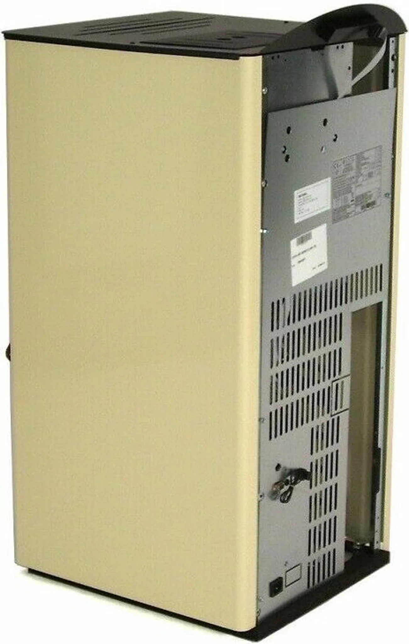Pelletofen 9,5kW Pelletkamin Pelletheizung Kaminofen A+ Holzofen elfenbein 56301 – Bild 8