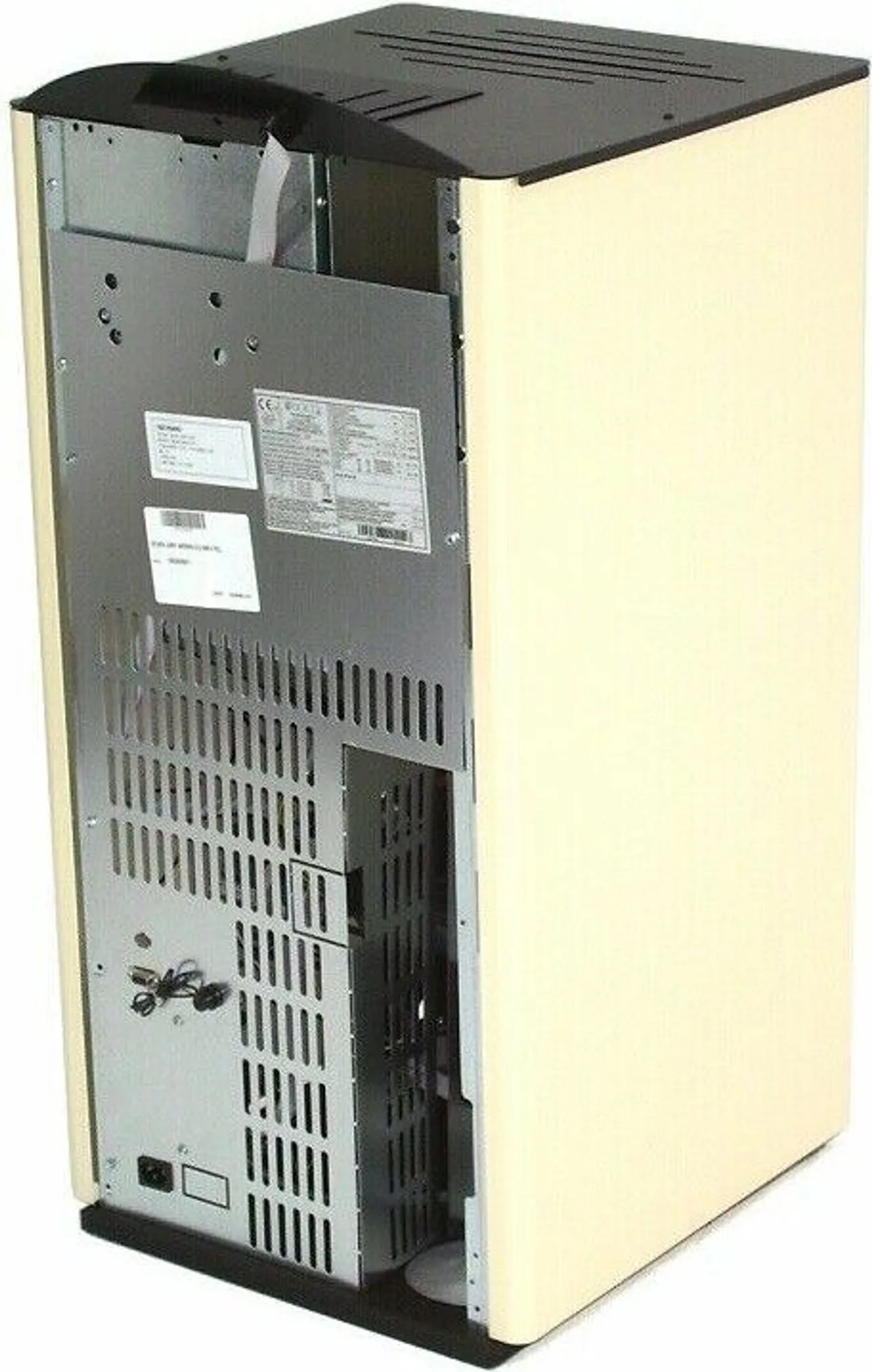 Pelletofen 9,5kW Pelletkamin Pelletheizung Kaminofen A+ Holzofen elfenbein 56301 – Bild 9