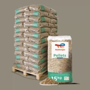TotalEnergies Holzpellets Premium – 975 kg (65 x 15 kg Säcke)